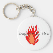 Baptême par le feu Keychain Porte-clefs