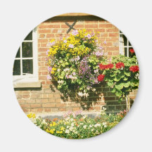 Baquets plantés - calcéolaire aimants pour réfrigérateur