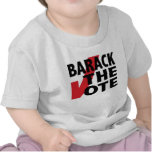 Barack le vote t-shirt