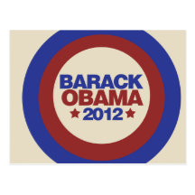 Barack Obama 2012 Cartes Postales