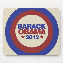 Barack Obama 2012 Tapis De Souris