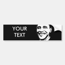 Barack Obama Adhésif Pour Voiture