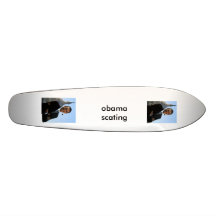Barack Obama, Barack Obama, obama scating Planches À Roulettes Customisées