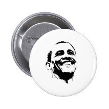 Barack Obama font face Badges Avec Agrafe