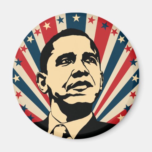 Barack Obama Magnets Pour Réfrigérateur