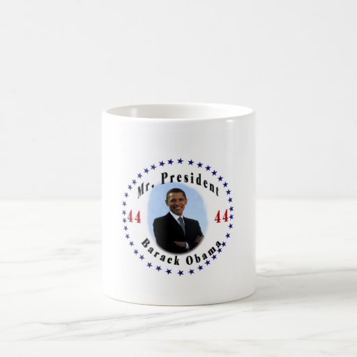 BARACK OBAMA :  MONSIEUR LE PRÉSIDENT TASSE À CAFÉ