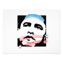 Barack Obama pour le T-shirt d'espoir Faire-part
