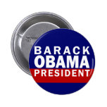 Barack Obama : Président ! (Bouton de Pinback) Badges Avec Agrafe