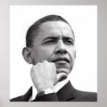 BARACK OBAMA, quarante-quatrième PRÉSIDENT DES ÉTA Posters