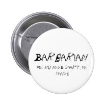 Barbare Badges Avec Agrafe