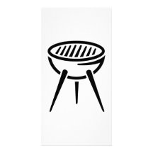 Barbecue de BBQ Carte Avec Photo
