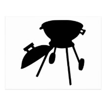 Barbecue de BBQ Cartes Postales