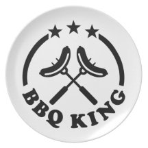 Barbecue de roi de BBQ Assiettes Pour Soirée