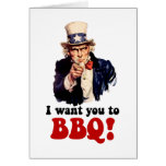 Barbecue drôle cartes