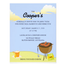 Barbecue Faire-parts