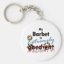 Barbet extrêmement vilain porte-clés