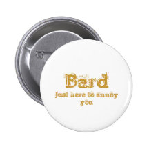 Barde Pin's Avec Agrafe