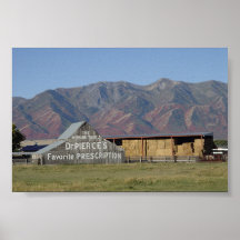 Barn de Dr. Pierce Poster