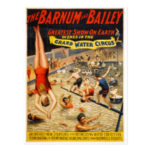 Barnum et exposition de Bailey plus grande sur ter Carte Postale