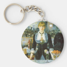 Barre chez le Folies-Bergere, Manet, beaux-arts vi Porte-clefs