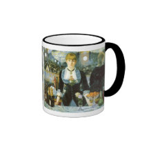Barre chez le Folies-Bergere, Manet, beaux-arts vi Mugs