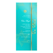 Barre classique de PixDezines Mitzvah/aqua/or Bristols