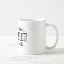 Barre de chargement de cerveau tasse