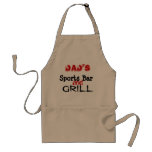 Barre de sports du papa et tablier de gril