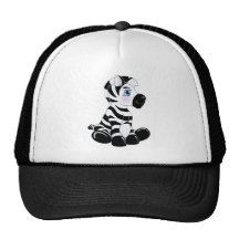 Barre le zèbre de bébé casquette
