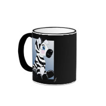Barre le zèbre mug à café