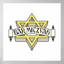 Barre Mitzvah Affiches