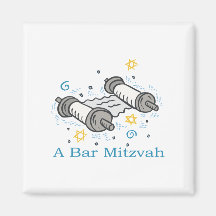 Barre Mitzvah Aimant Pour Réfrigérateur