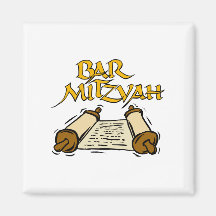 Barre Mitzvah Magnets Pour Réfrigérateur