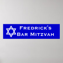 Barre Mitzvah Affiches