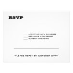 Barre Mitzvah RSVP d'Ashton Invitations Personnalisées