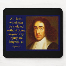 Baruch Spinoza Tapis De Souris
