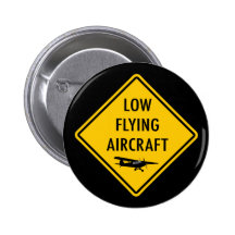 Bas avions de vol - poteau de signalisation badges