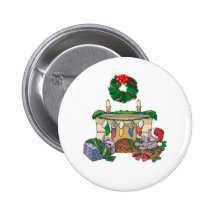 Bas de Noël Badge
