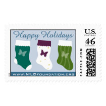 Bas de Noël de MLD timbres poste