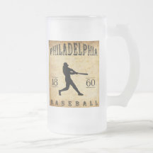 Base-ball 1860 de Philadelphie Pennsylvanie Mugs