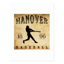 Base-ball 1896 de Hannovre le Maryland Carte Postale