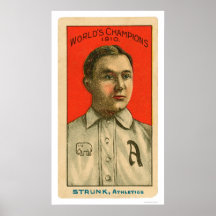 Base-ball 1910 d'AMOs Strunk Posters