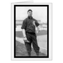 Base-ball 1910 de Brown CUB de trois doigts Cartes