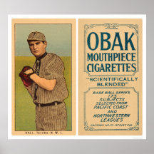 Base-ball 1910 de Hall Tacoma Posters