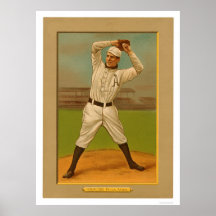 Base-ball 1911 d'athlétisme de Harry Krause Posters