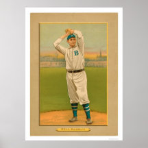 Base-ball 1911 de George Bell Dodgers Posters