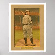 Base-ball 1911 de Schulte CUB du feu de forêt Poster