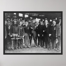 Base-ball 1914 de maire Boston Posters