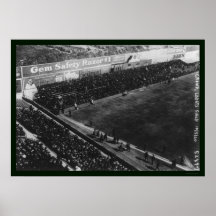Base-ball 1920 de Dodgers de champ d'Ebbets Affiche