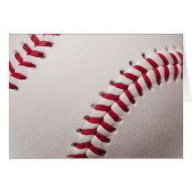 Base-ball - customisé carte de vœux